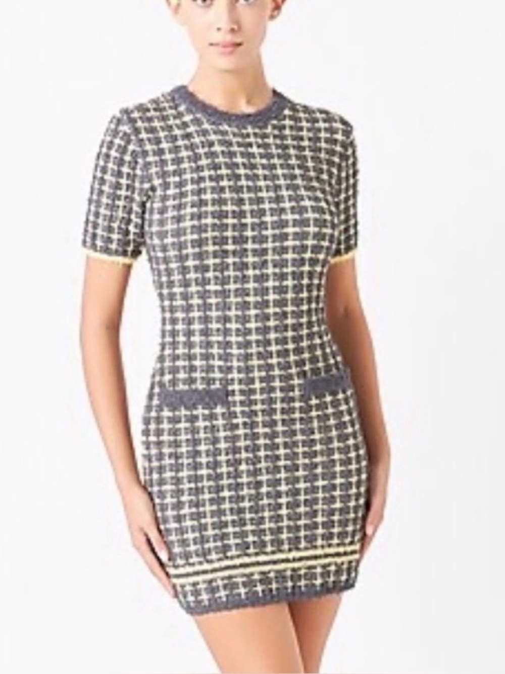 Endless Rose Tweed Dress Size Small